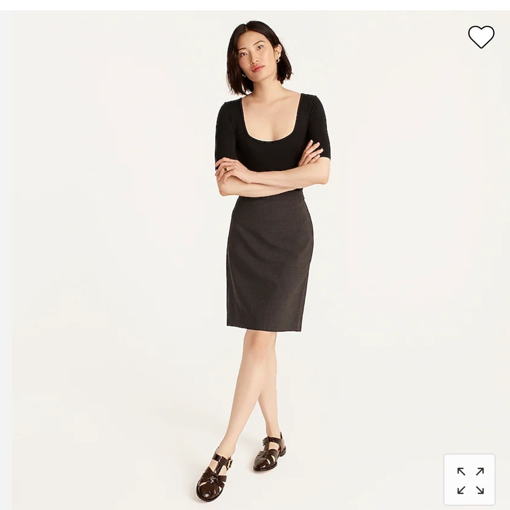 J crew No 2 pencil skirt